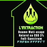 Etiquette Baume EXTRACTION 2