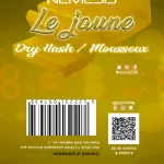 Etiquette L_Olive jaune recto&verso moderne